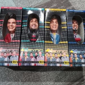 NSYNC Collectible Bobblehead Set